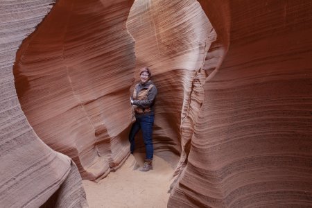 Syl in Owl Canyon